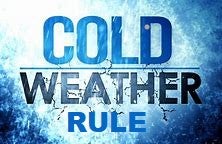 Cold Weather Rule Graphic