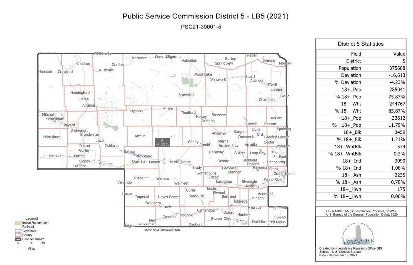 District 5 New Map