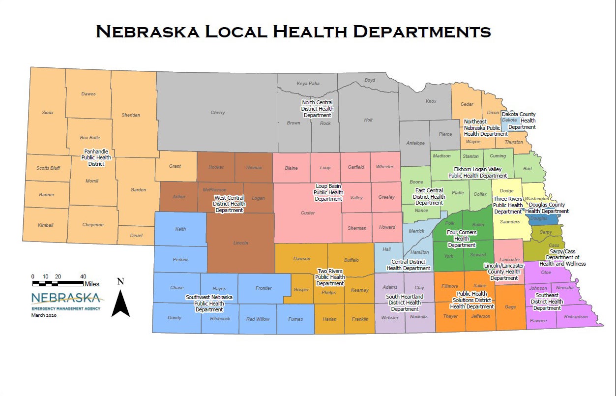 Nebraska Local Health Departments