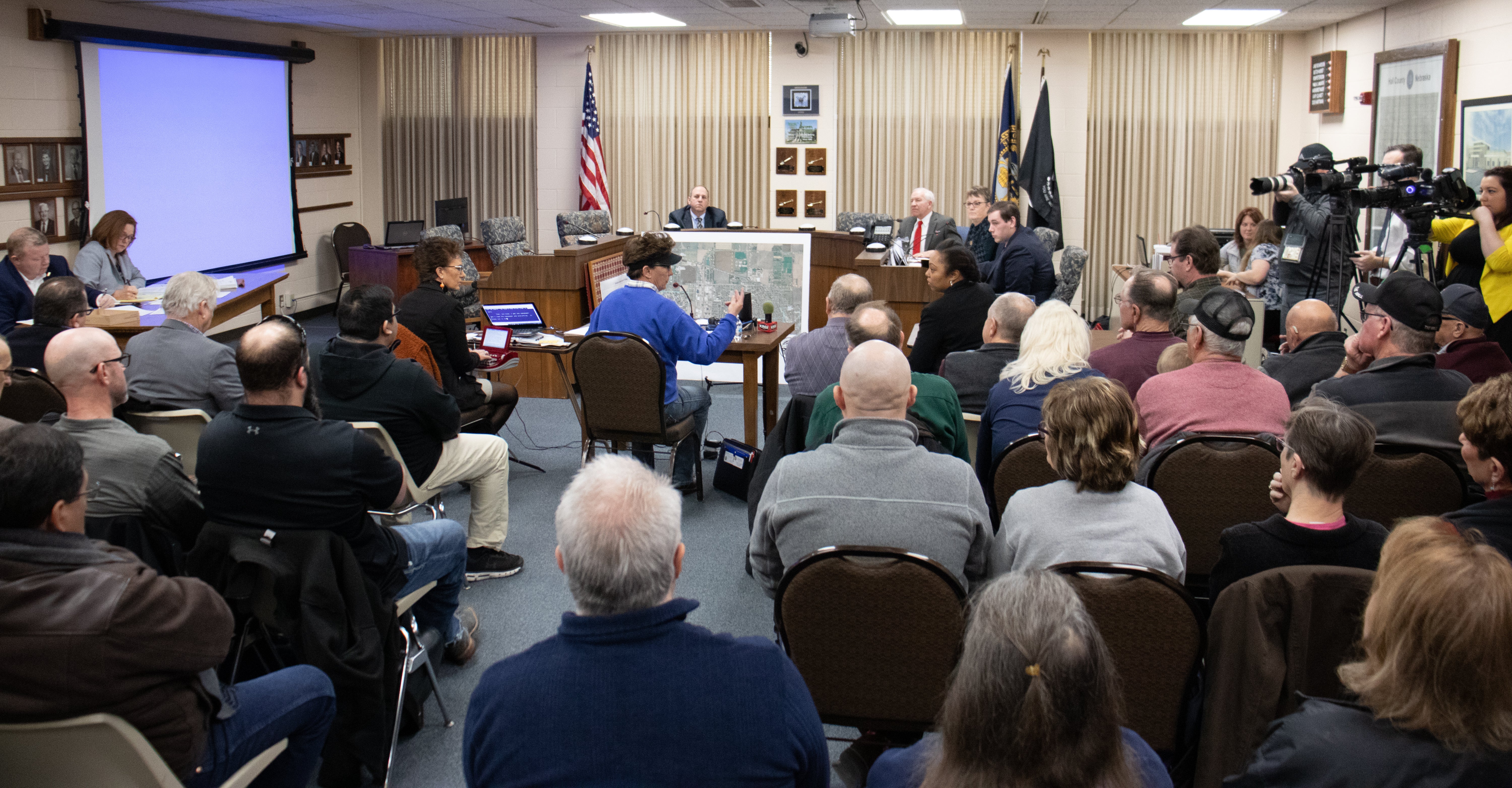 Hall County BLocked RailRoad Crossing Hearing