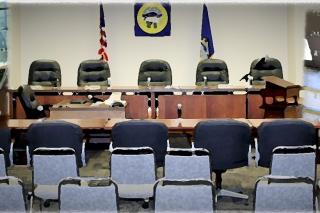 Commission hearing room